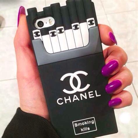 chanel smoking kills iphone case|iphone case cigarettes chanel.